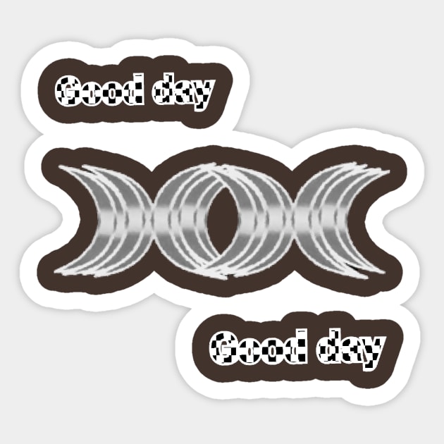 Good day Art designs. Sticker by Dilhani